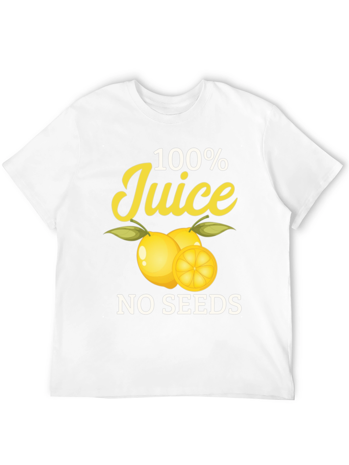 100% Juice No Seeds Black T-Shirt