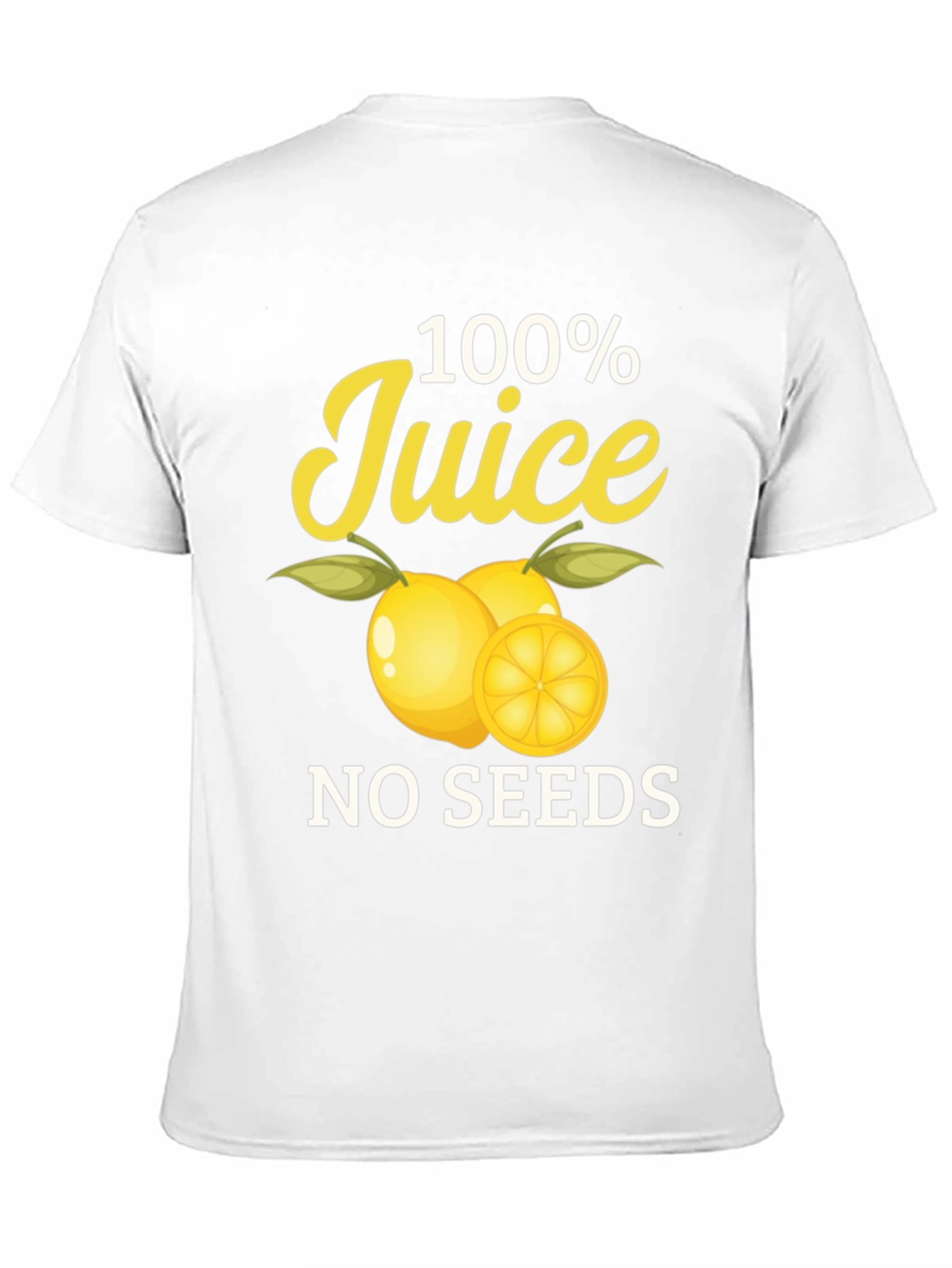 100% Juice No Seeds Black T-Shirt