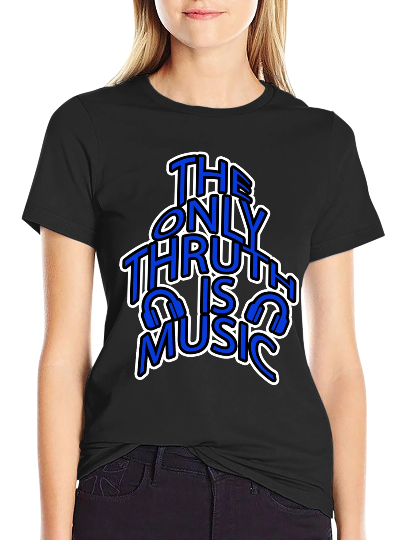 The Only Truth is Music Graphic Tee