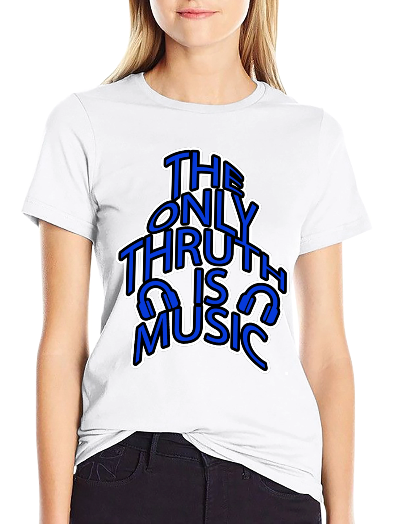 The Only Truth is Music Graphic Tee