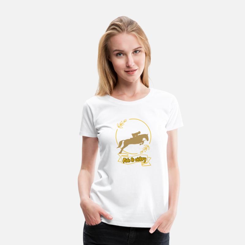 Equestrian sport lovers and Horsemanship T-Shirt