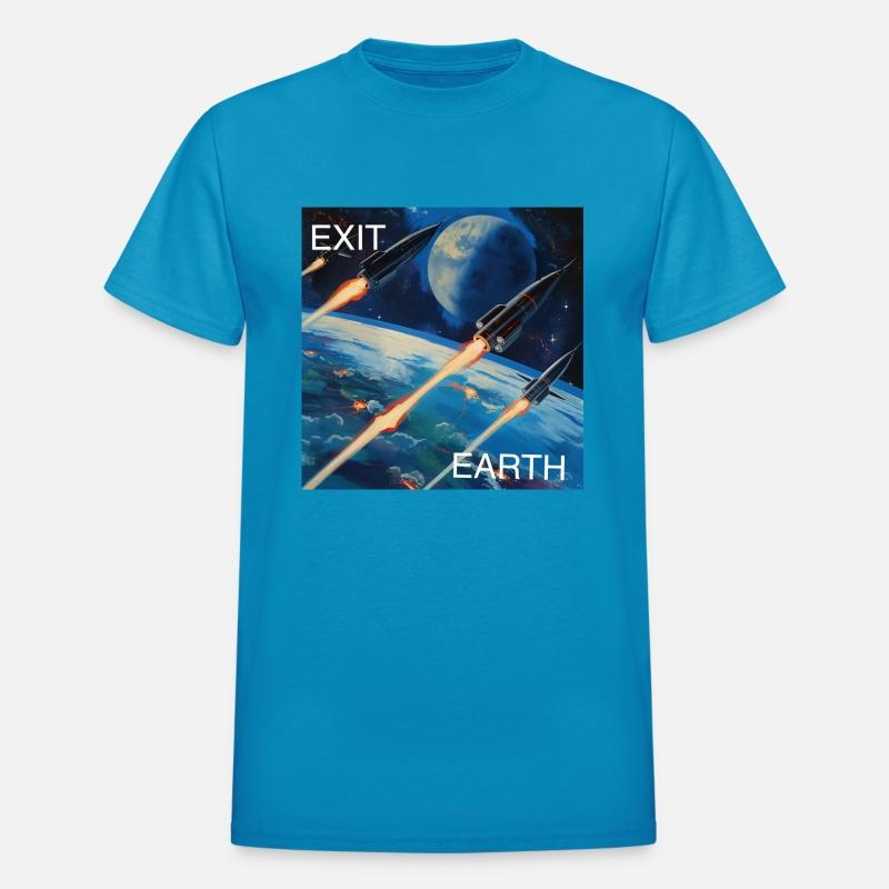 Exit Earth spacecraft illustration