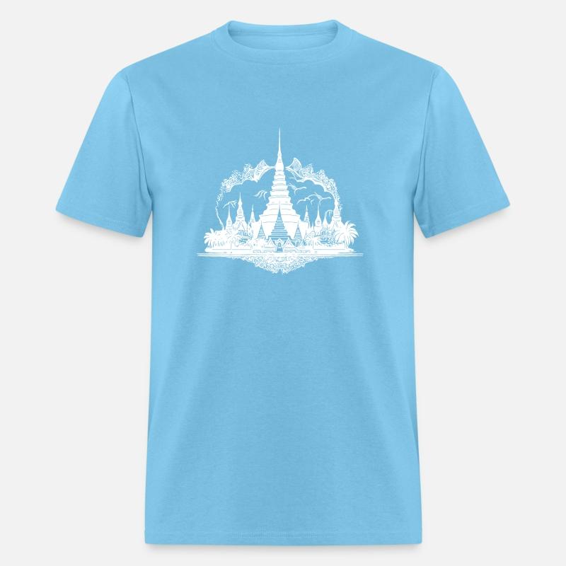 Exotic Thailand Temple Tattoo Style Reminder