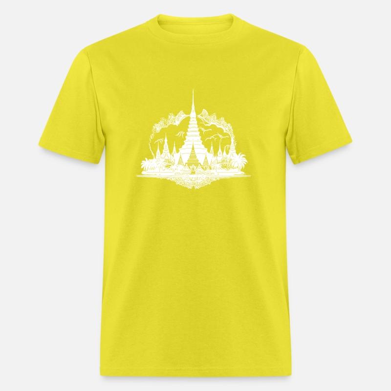 Exotic Thailand Temple Tattoo Style Reminder