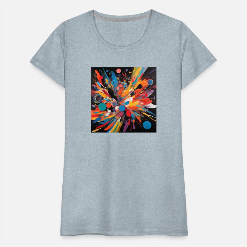 Explosion of colors objects shapes and patterns