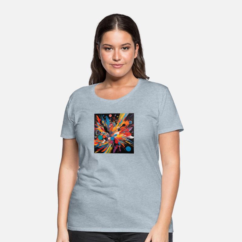 Explosion of colors objects shapes and patterns