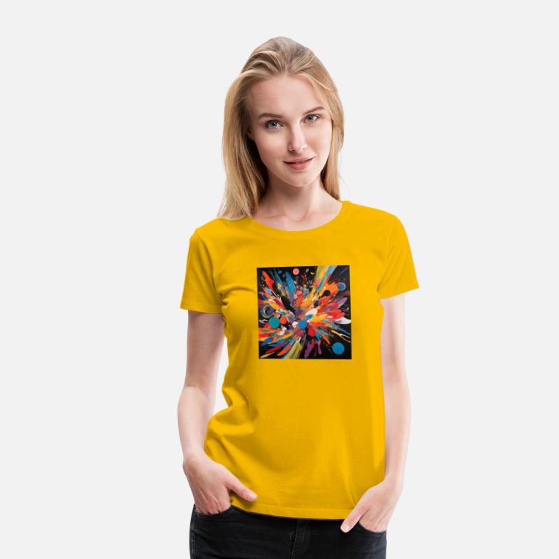 Explosion of colors objects shapes and patterns