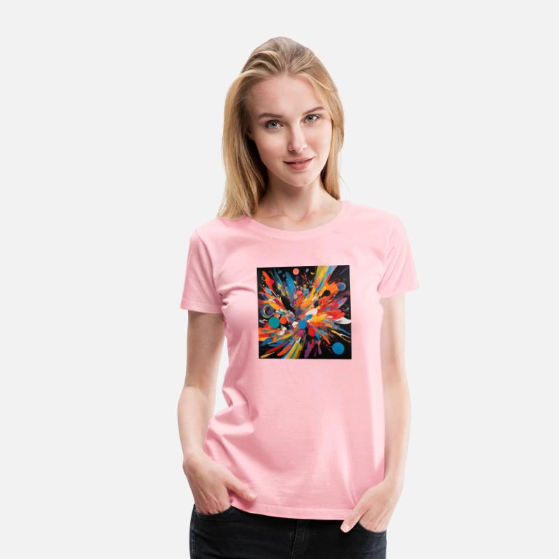 Explosion of colors objects shapes and patterns