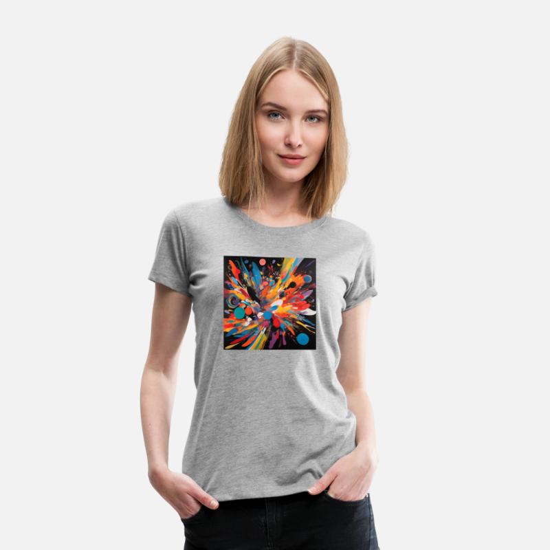 Explosion of colors objects shapes and patterns