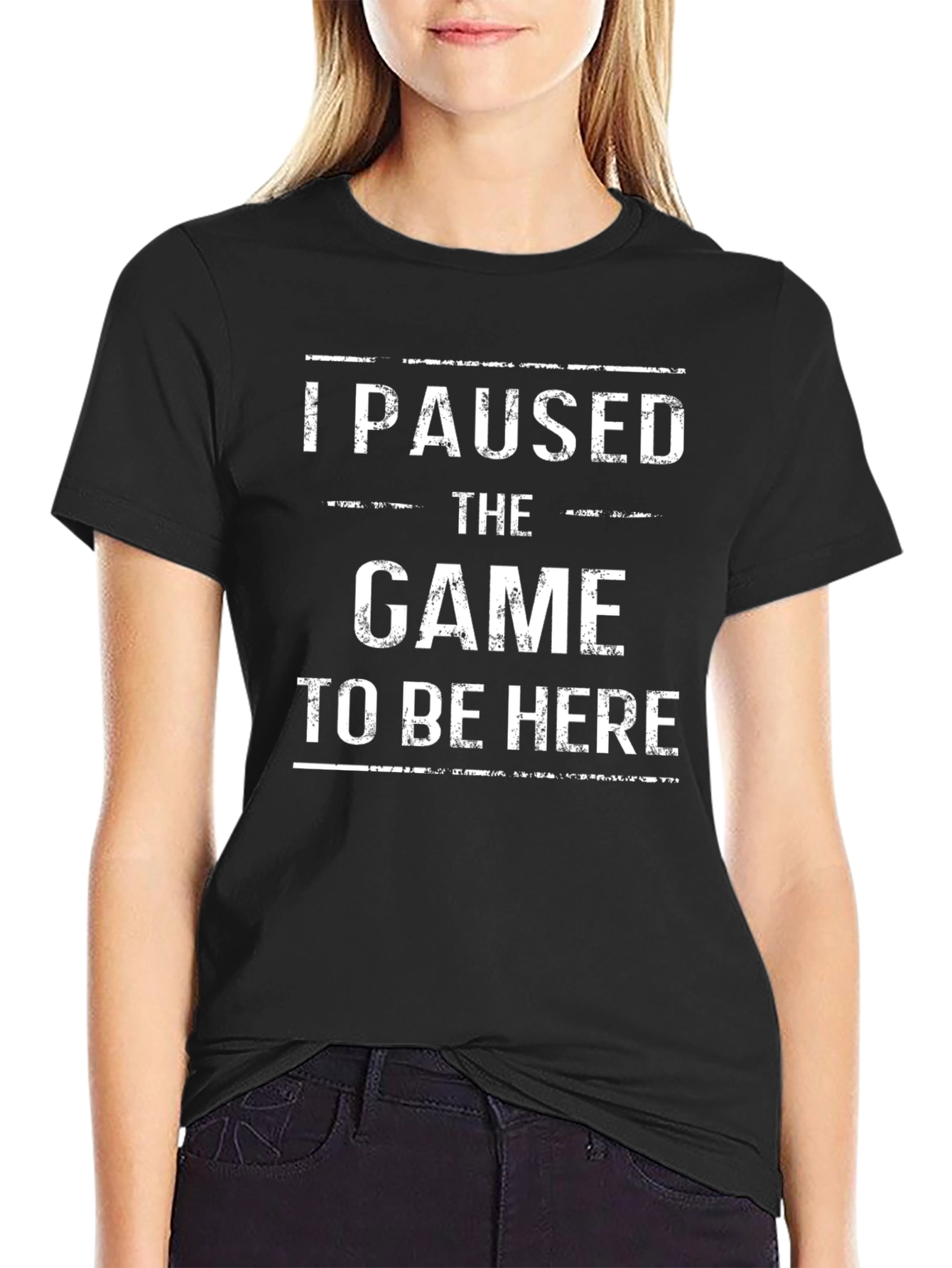 Gamer Tee: I Paused the Game T-Shirt
