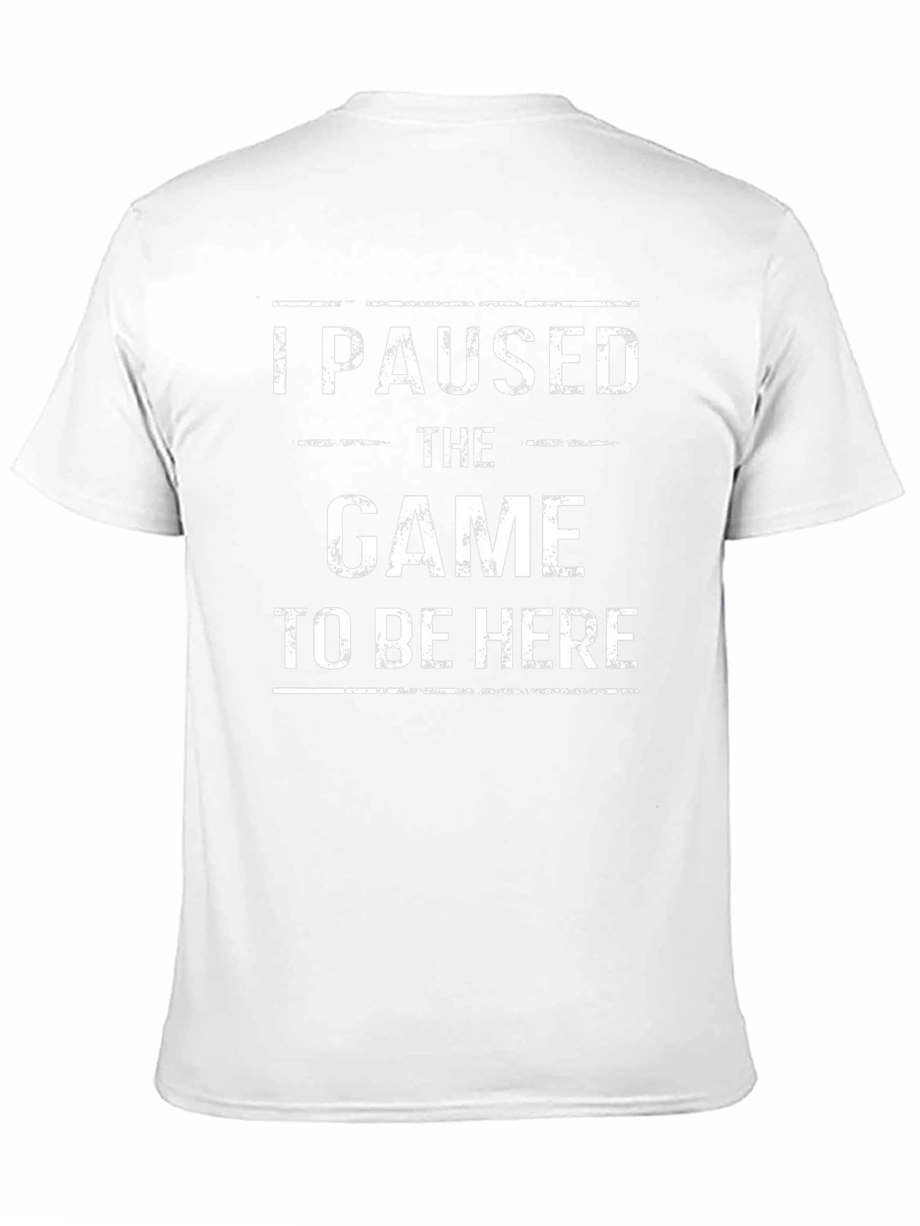 Gamer Tee: I Paused the Game T-Shirt