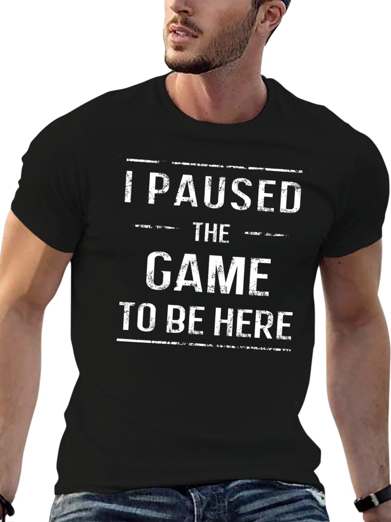Gamer Tee: I Paused the Game T-Shirt