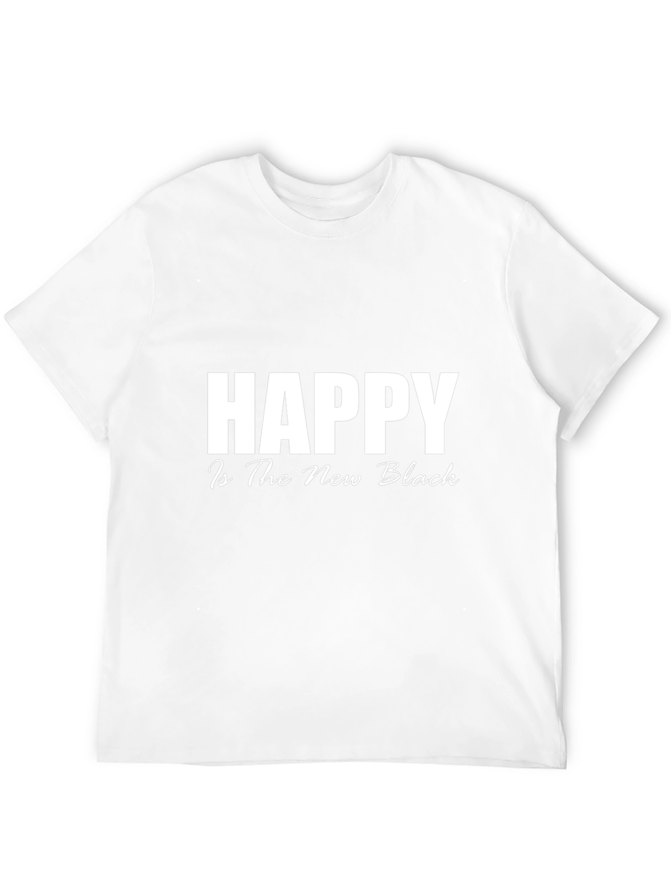 Happy is The New Black Graphic Tee