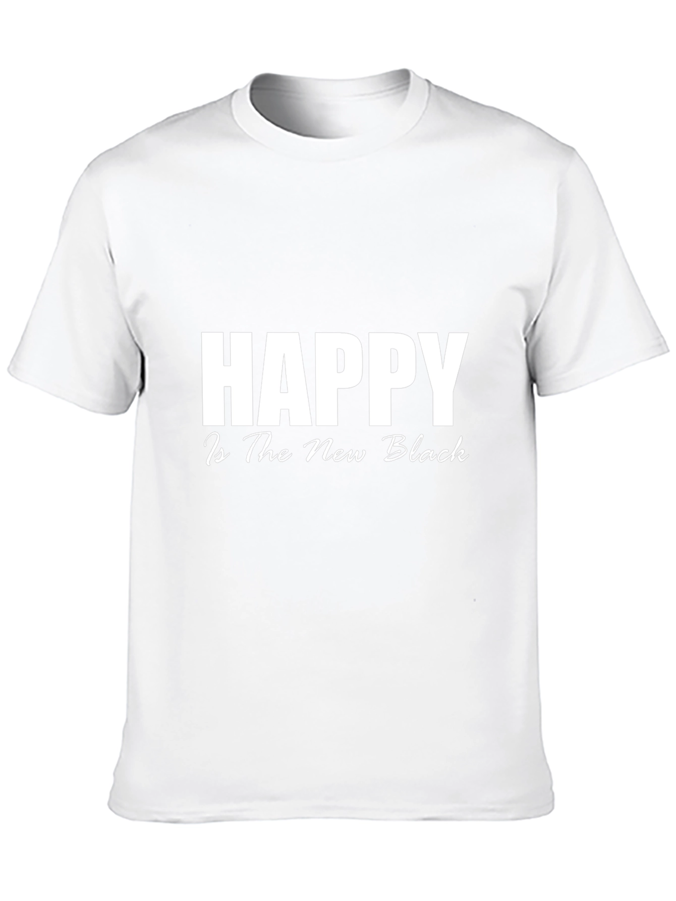 Happy is The New Black Graphic Tee