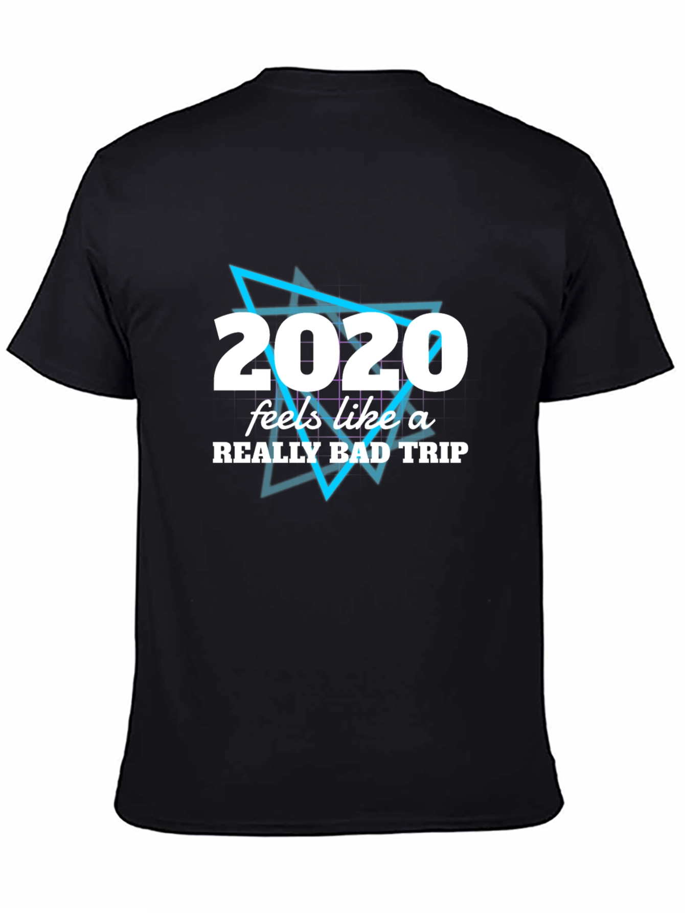 2020 Bad Trip Graphic Tee - Mens Black T-Shirt