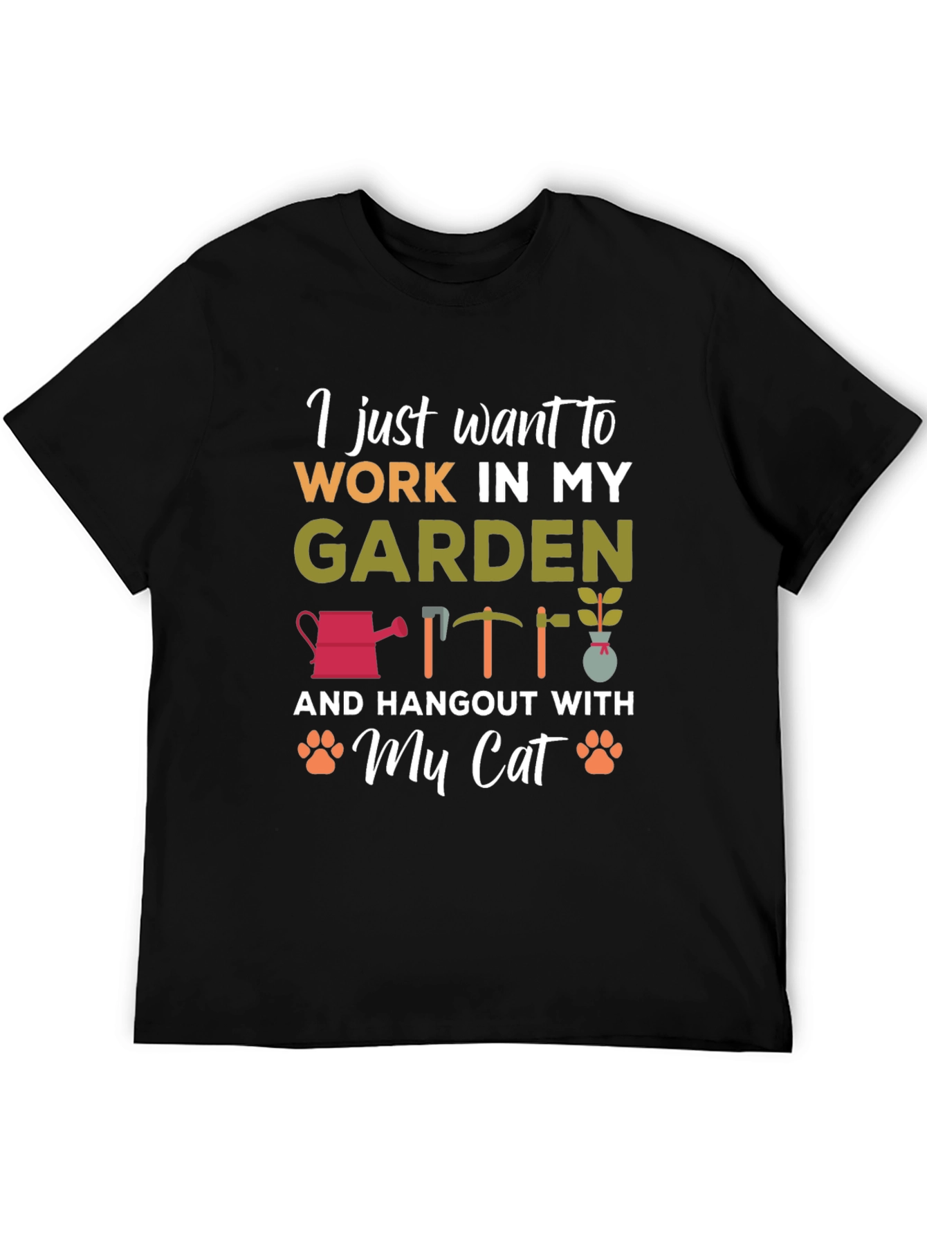 Garden & Cat Lover T-Shirt