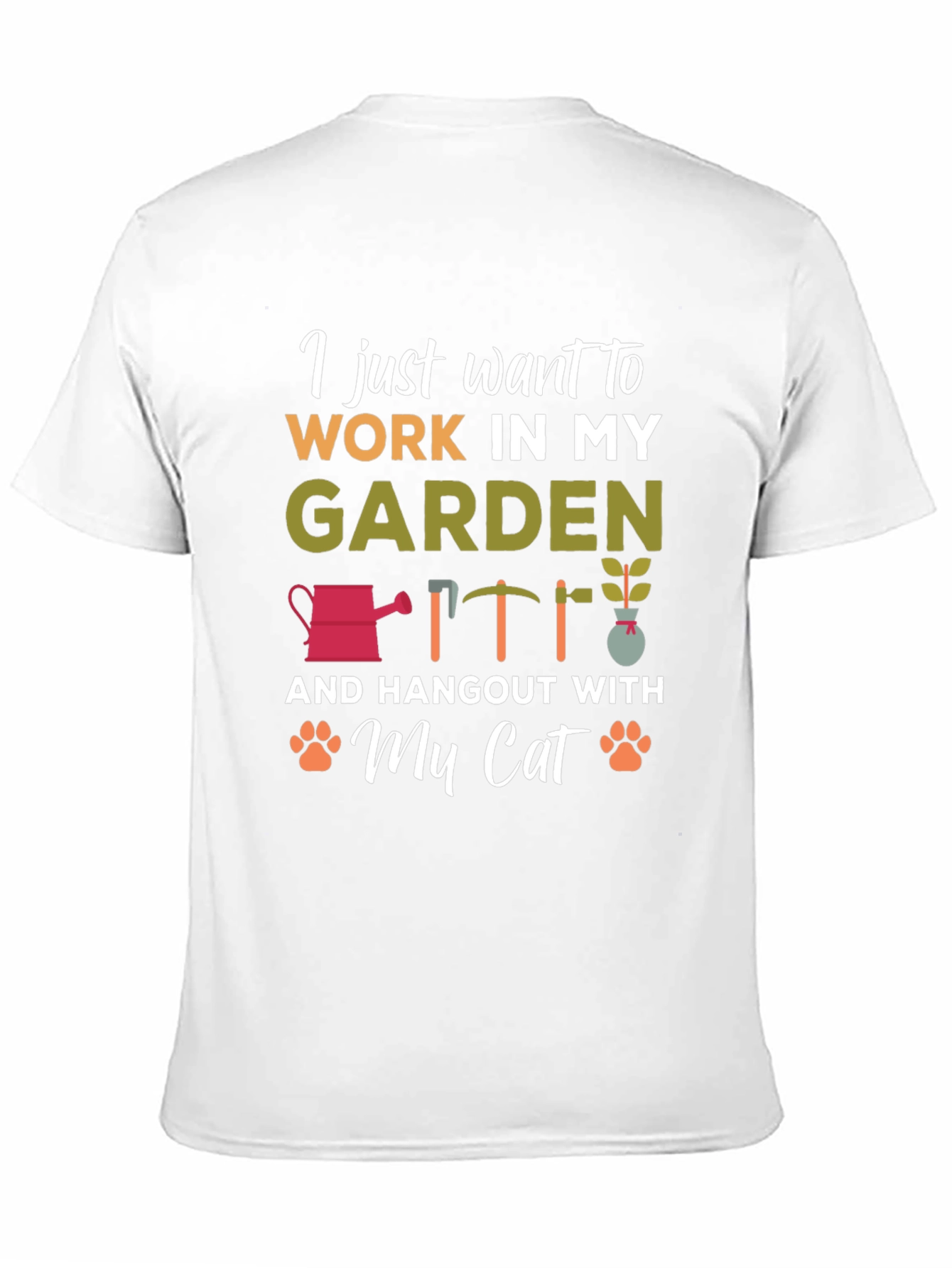 Garden & Cat Lover T-Shirt