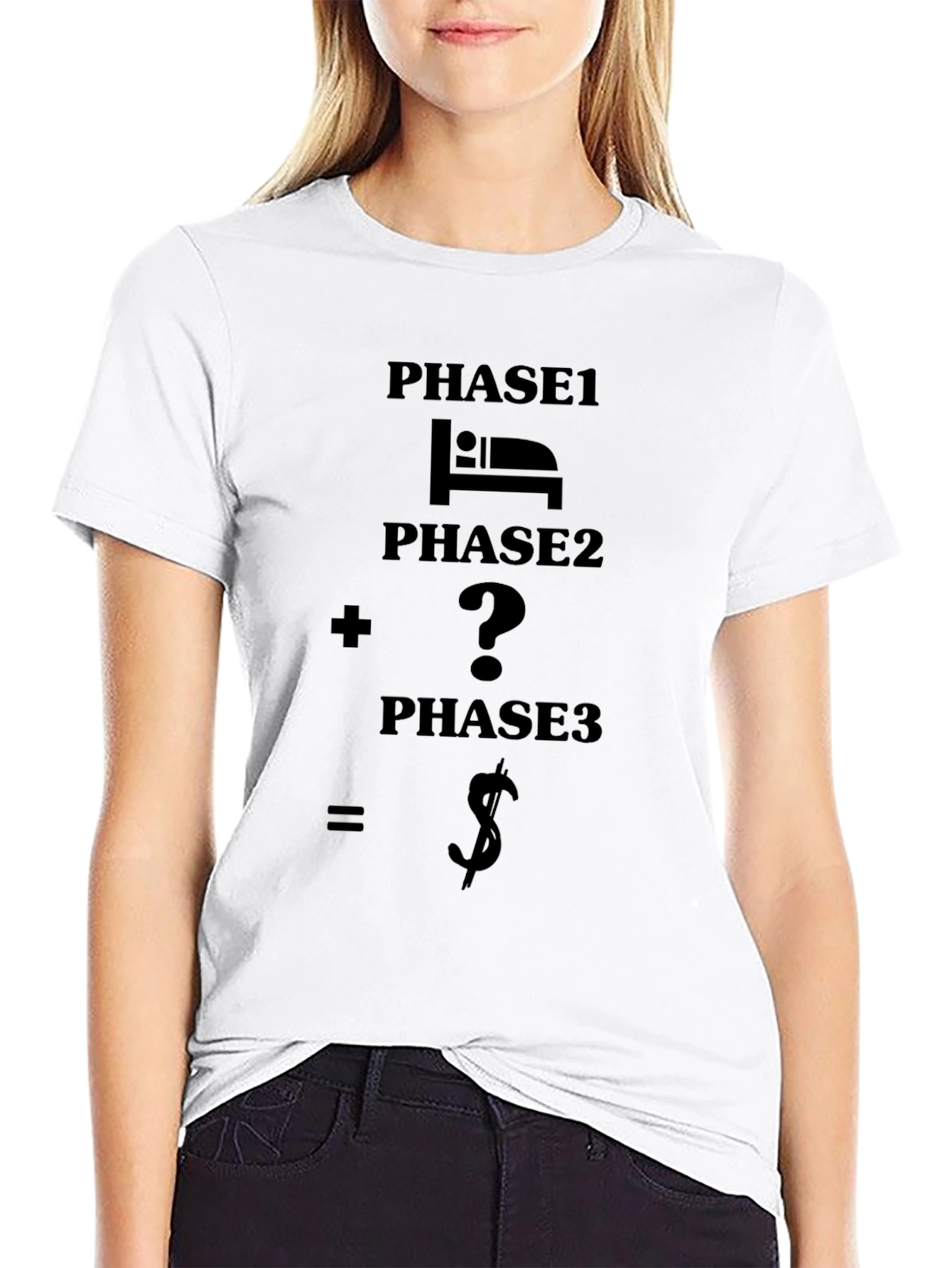 Funny Phase T-Shirt: Sleep Question Profit