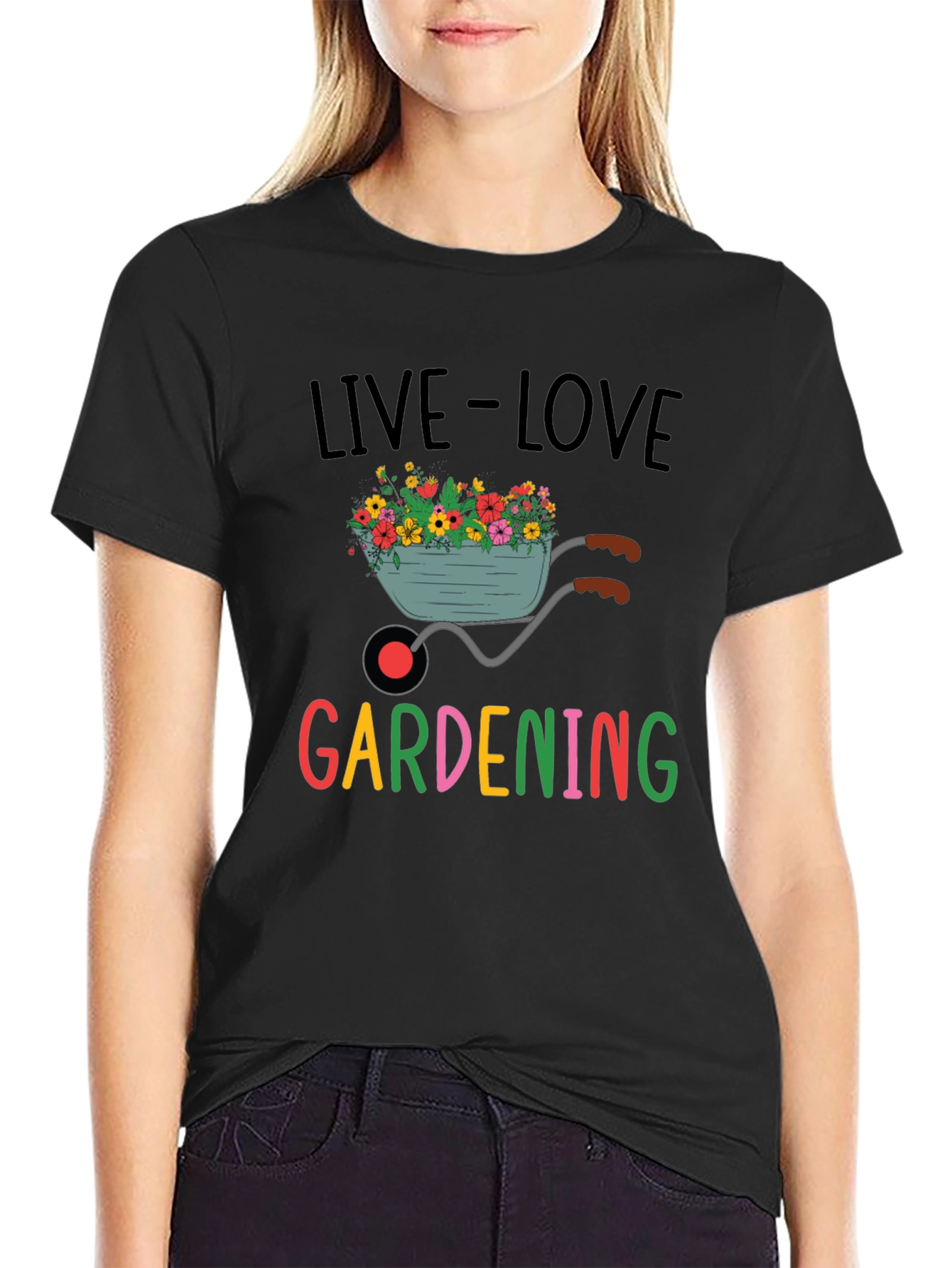 Live Love Gardening Graphic T-Shirt