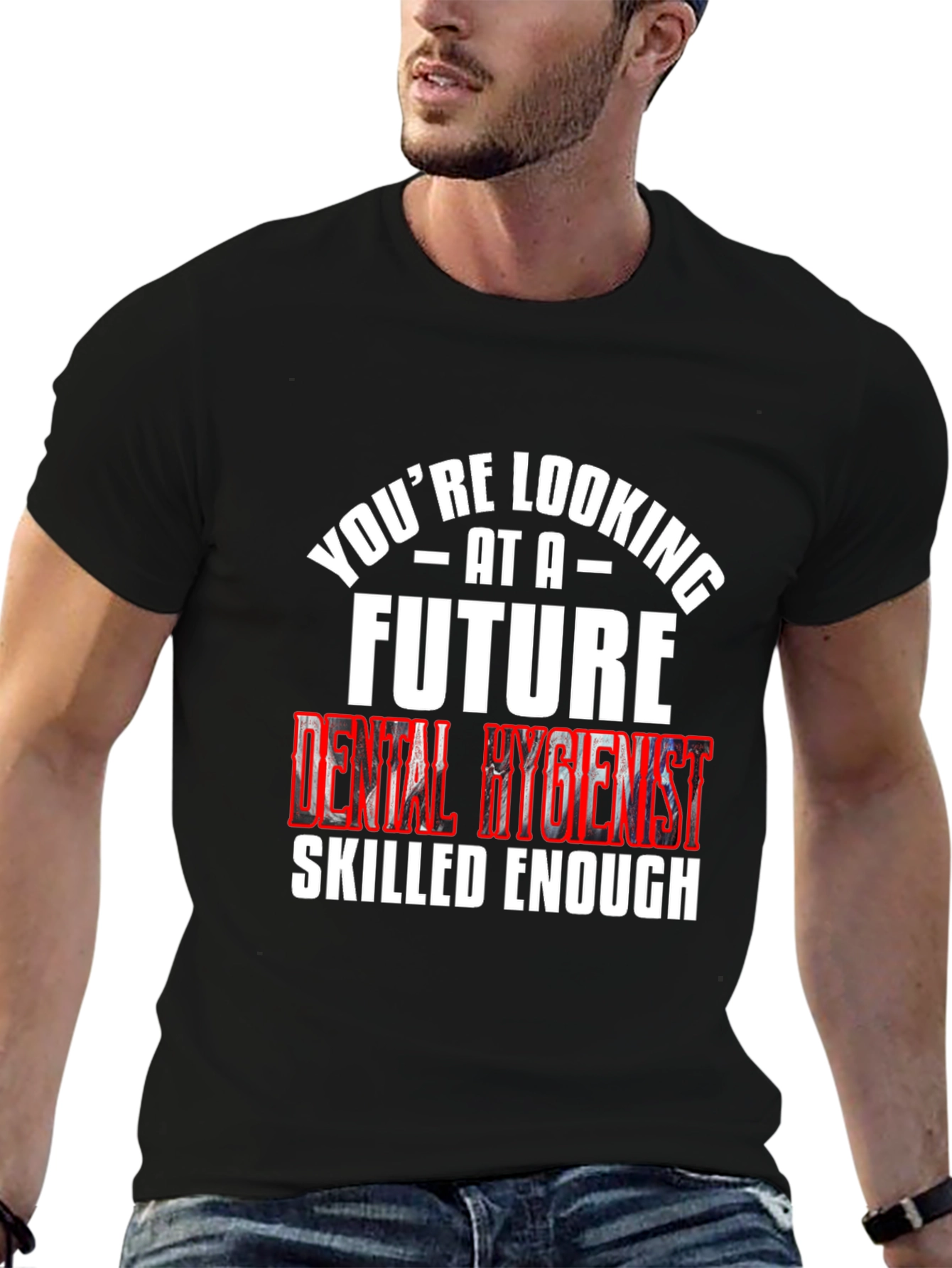 Future Dental Hygienist Black T-Shirt