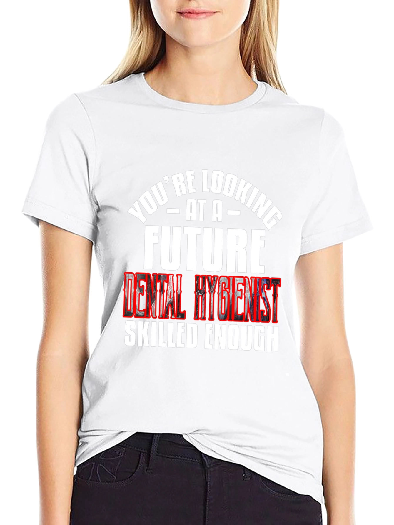 Future Dental Hygienist Black T-Shirt