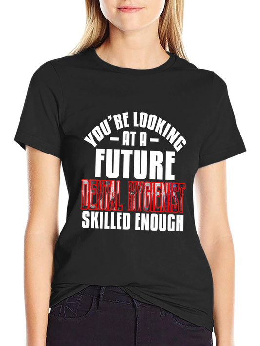 Future Dental Hygienist Black T-Shirt