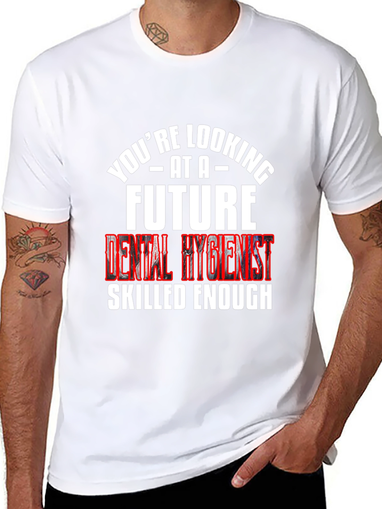 Future Dental Hygienist Black T-Shirt