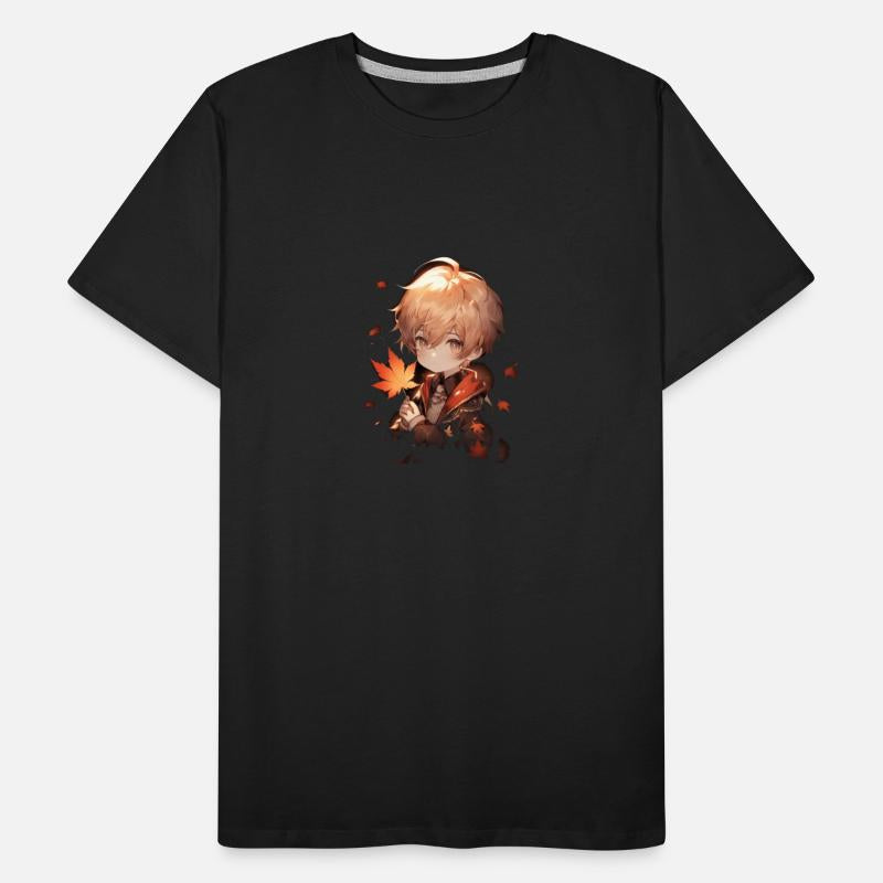 Fall Maple Leaf Autumn Leaves Anime Kawaii Chibi