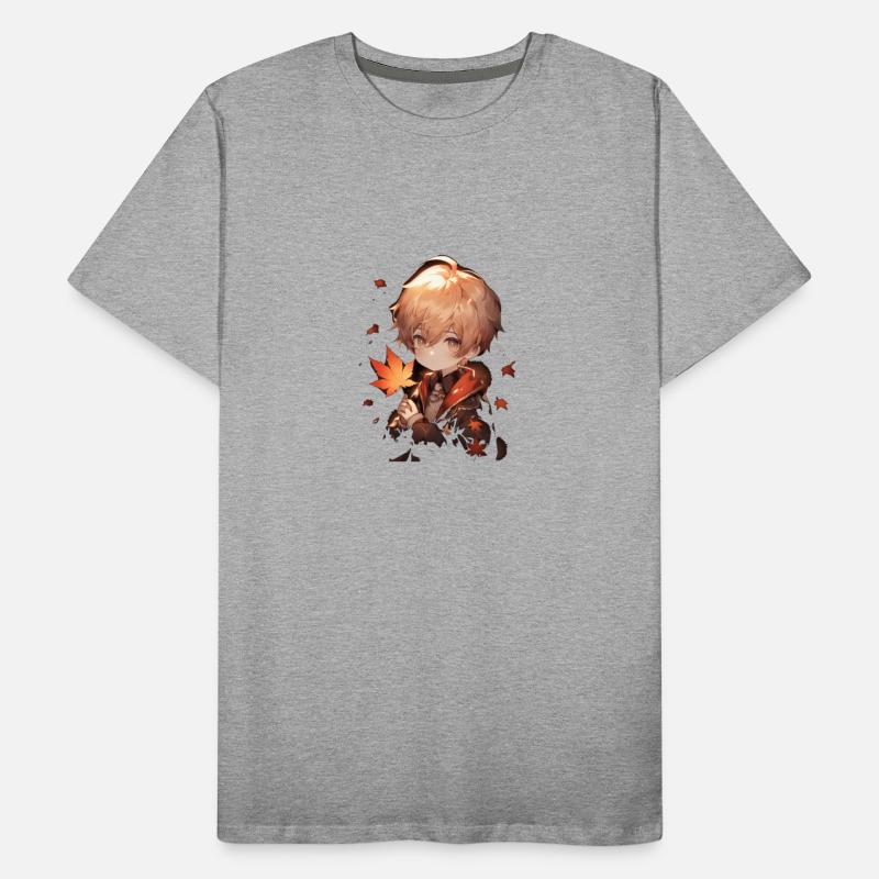 Fall Maple Leaf Autumn Leaves Anime Kawaii Chibi