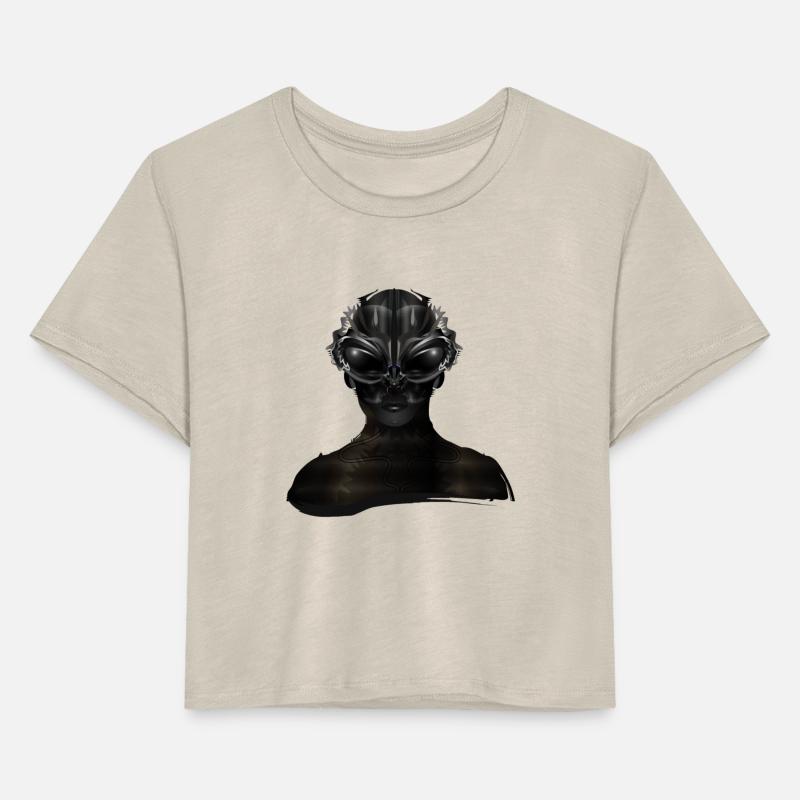 Fantasy portrait of an extraterrestrial being