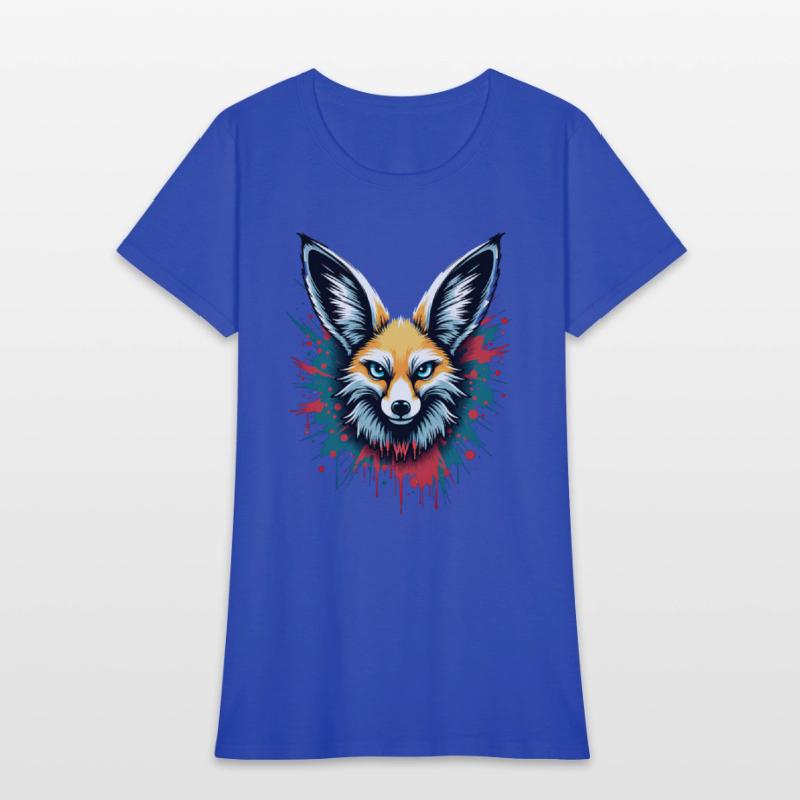 Fennec Fox Graffiti – Wild Spirit Street Art Tee