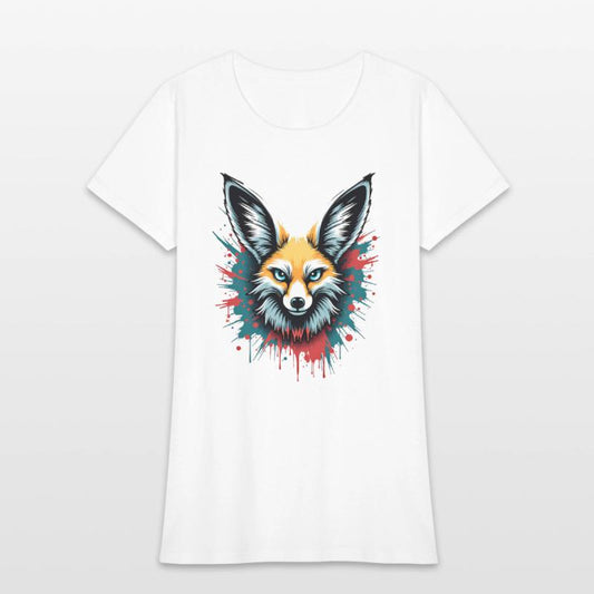 Fennec Fox Graffiti – Wild Spirit Street Art Tee