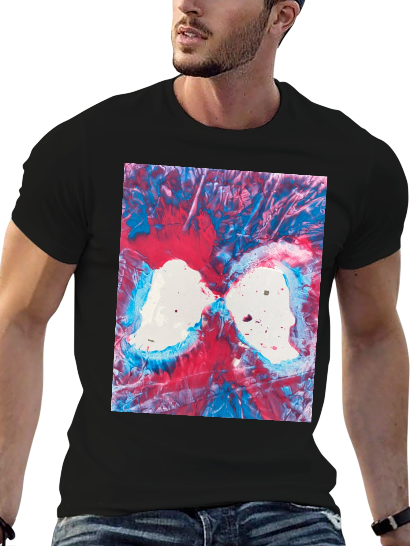 Abstract Art Print Mens T-Shirt