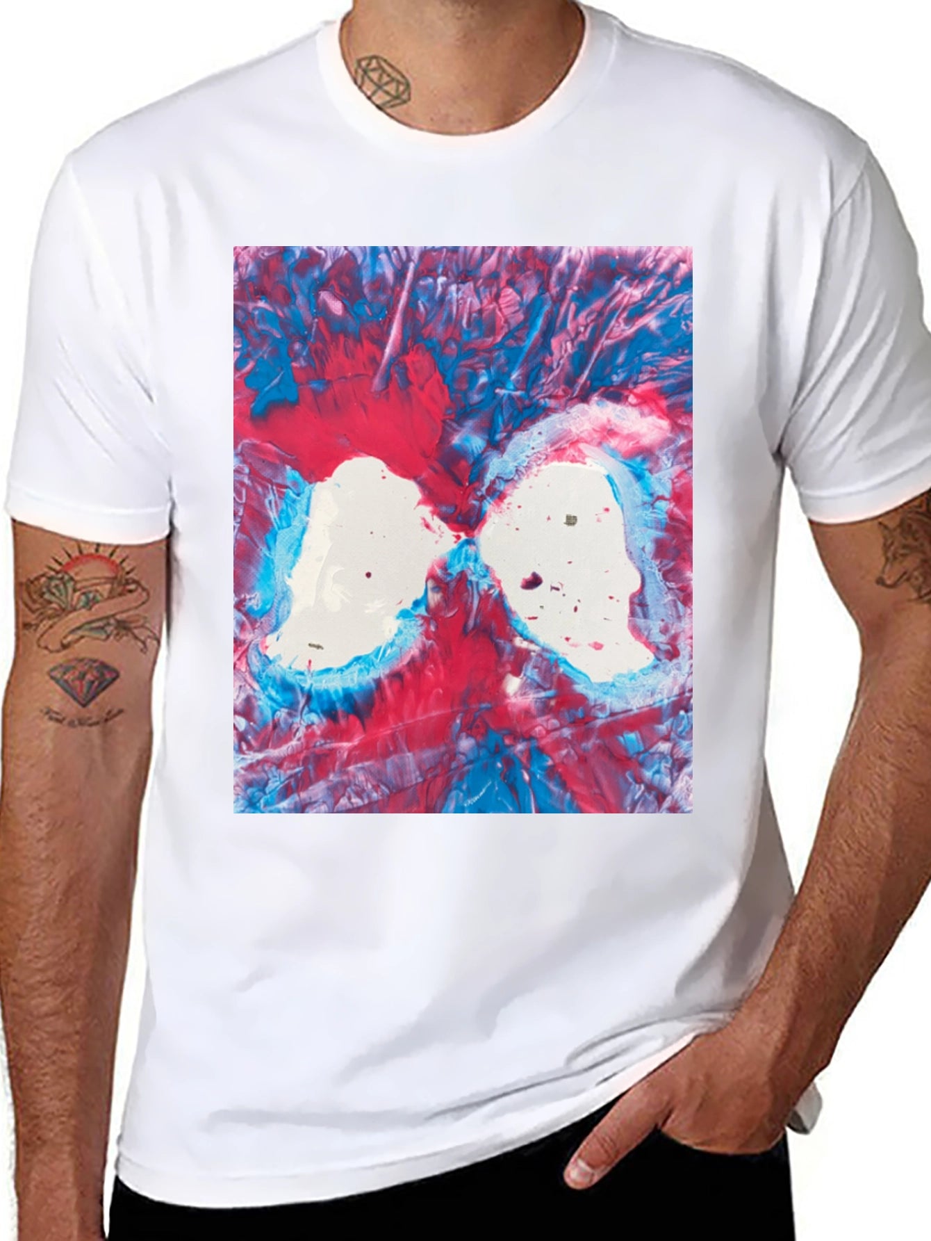 Abstract Art Print Mens T-Shirt