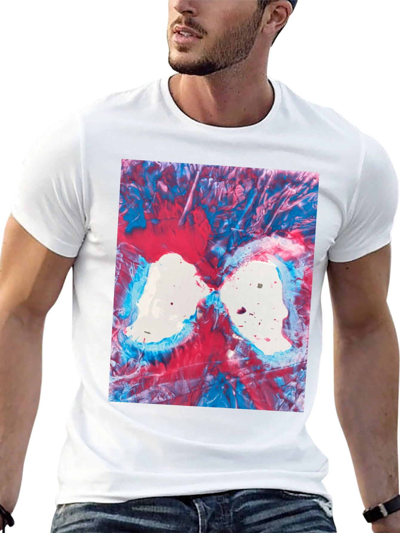 Abstract Art Print Mens T-Shirt