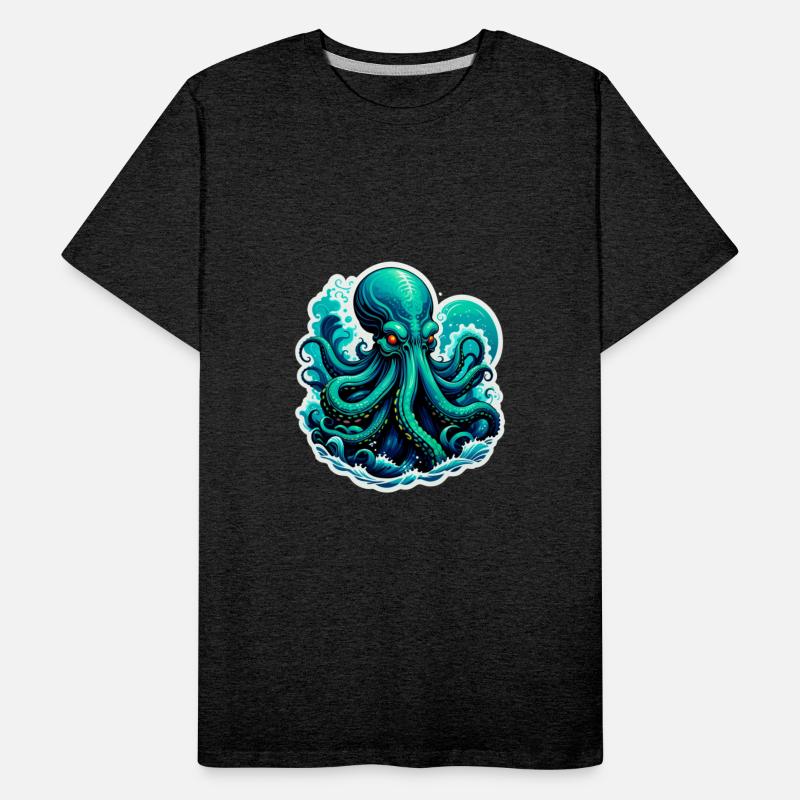 Fierce Deep Sea Octopus Art