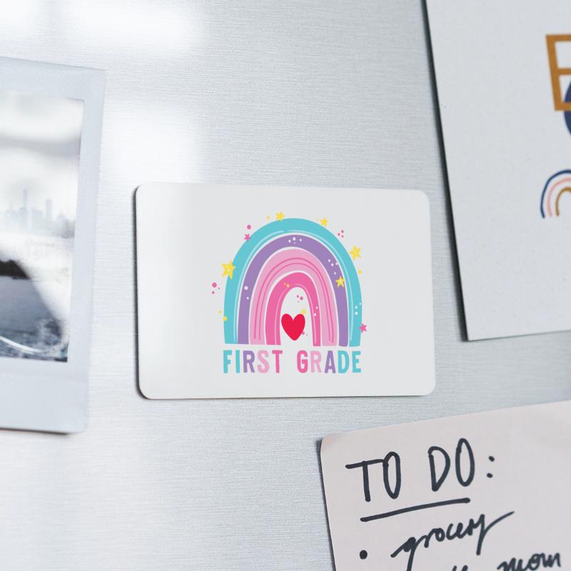 First Grade Rainbow Girls Boys Teacher