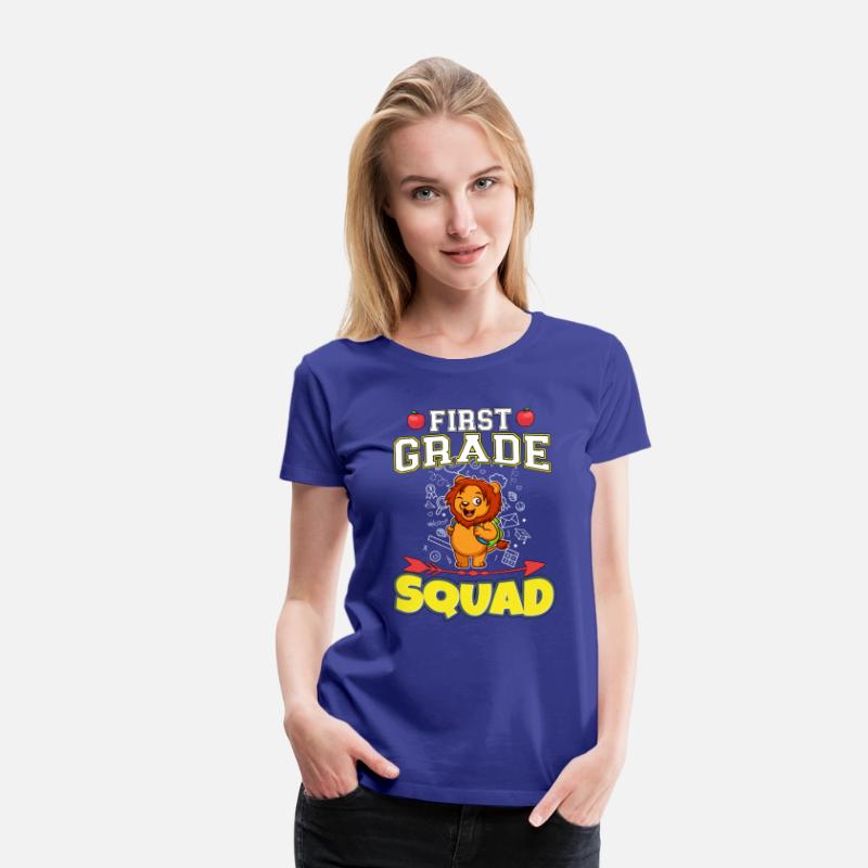 First Grade Squad Funny Elementary Primary School