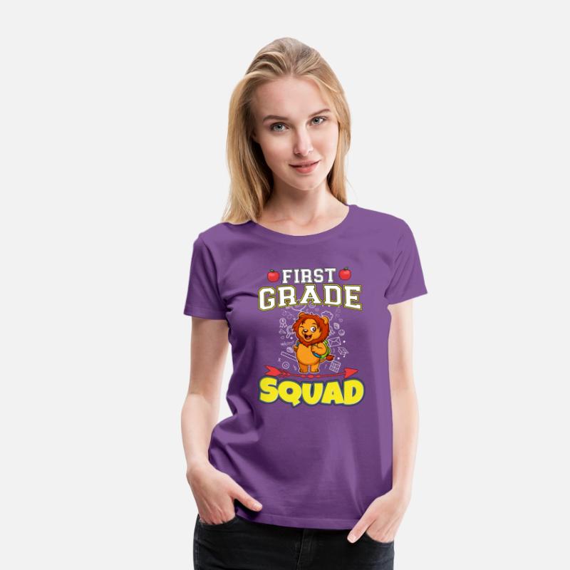 First Grade Squad Funny Elementary Primary School