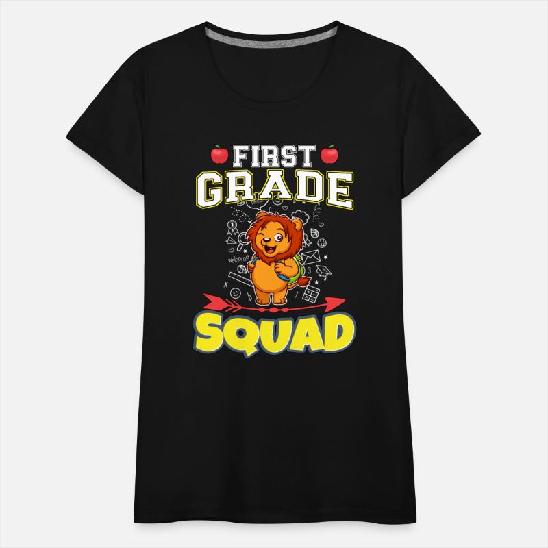 First Grade Squad Funny Elementary Primary School