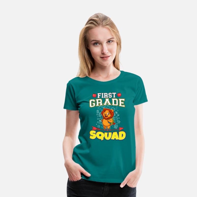 First Grade Squad Funny Elementary Primary School