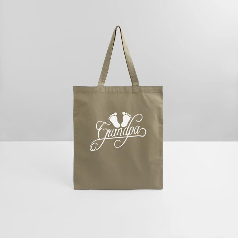 First Time Grandpa Baby Footprint Grandfather Love