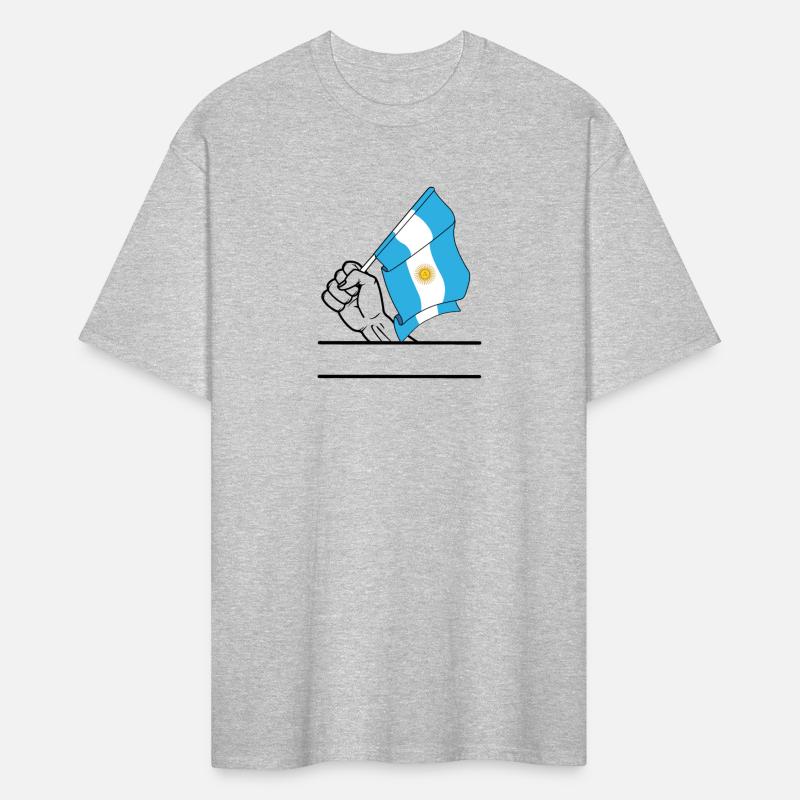 Flag Argentina transparent fist text space