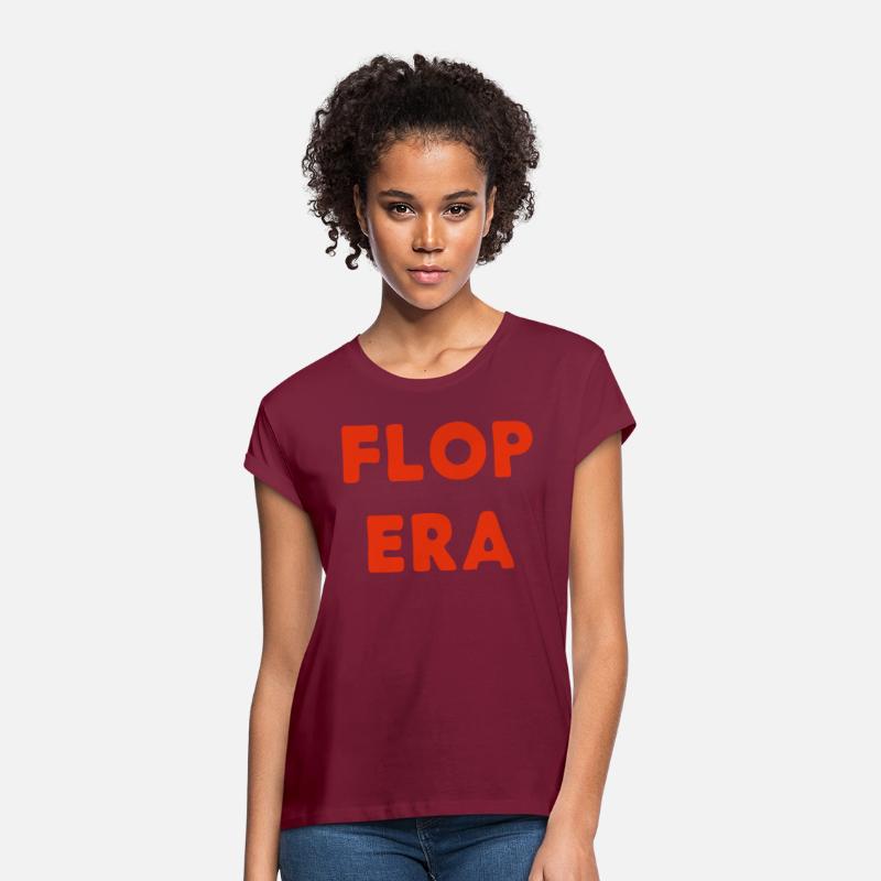 Flop Era typography red tumblr