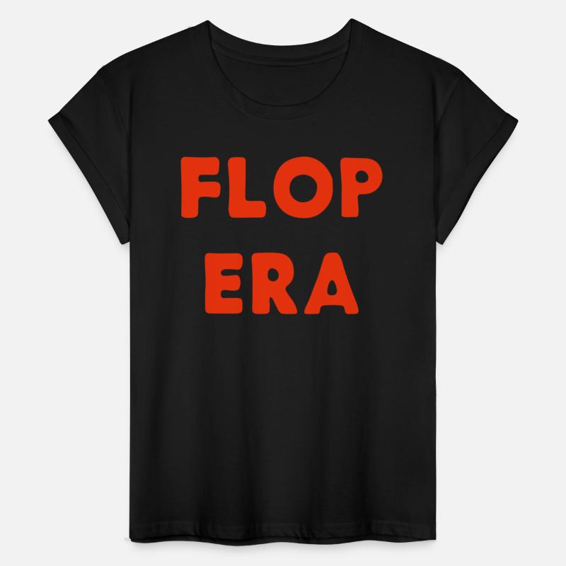 Flop Era typography red tumblr
