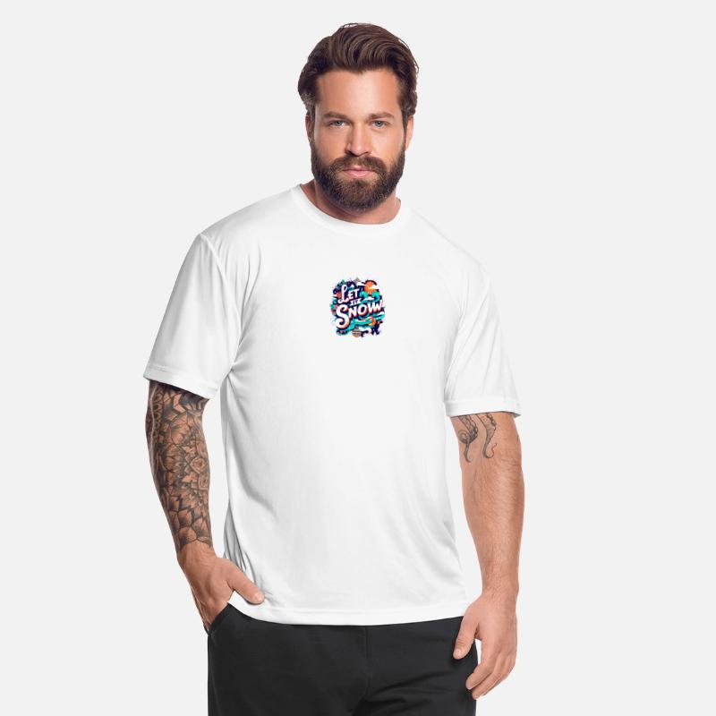 For You Who Love Snow, Let it Snow T-Shirt