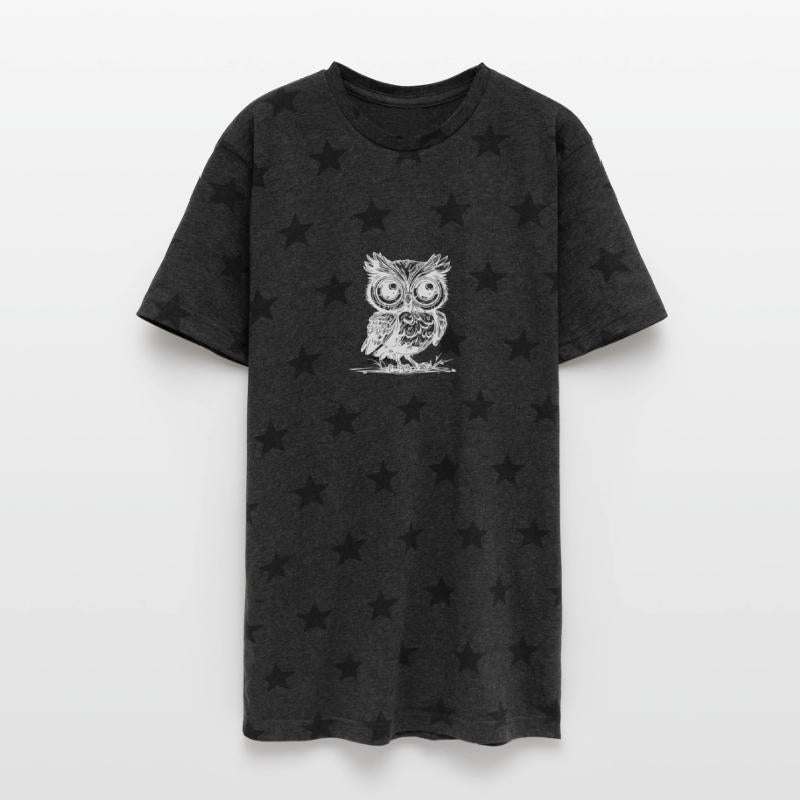 Forest Owl With Big Eyes