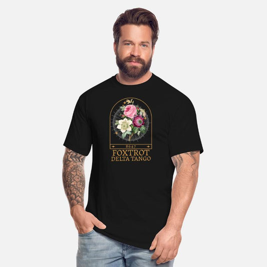 Foxtrot Delta Tango – Vintage Floral Art Tee