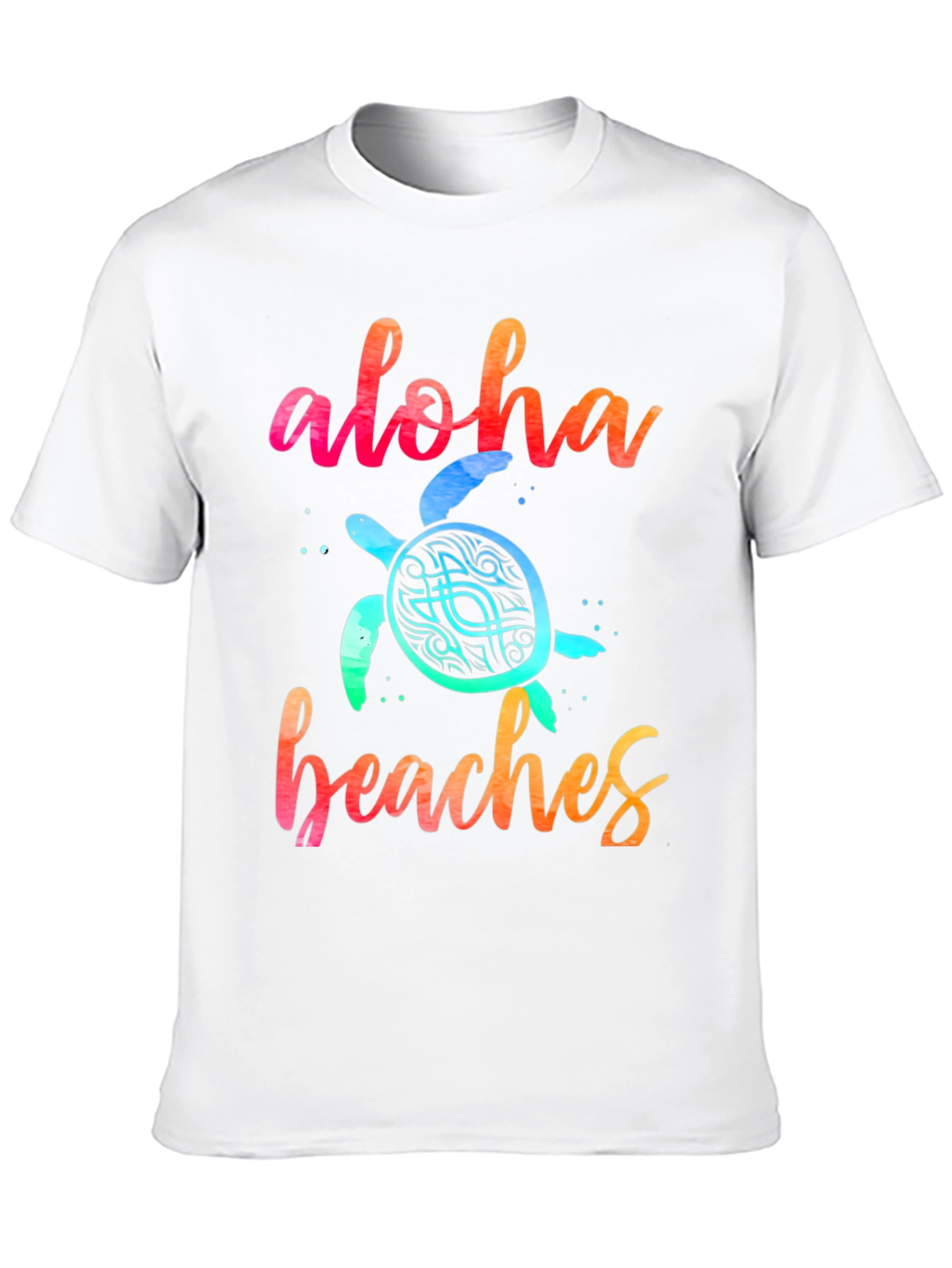 Aloha Beaches Turtle Graphic Tee