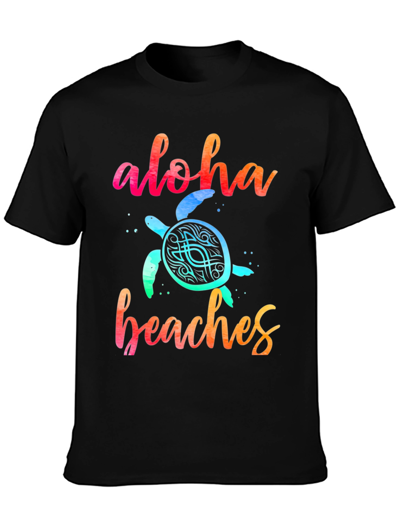 Aloha Beaches Turtle Graphic Tee